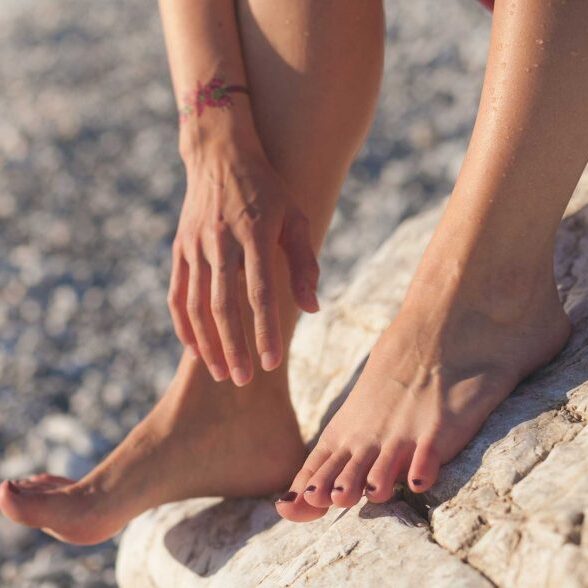 Photo of woman's feet